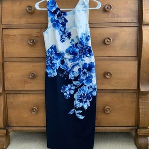 Anthro Floral Pattern Dress